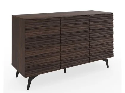 GFW Bantham Walnut 3 Door Sideboard