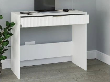 GFW Rankin White 1 Drawer Desk