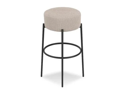 LPD Anais Buff Boucle Fabric Bar Stool