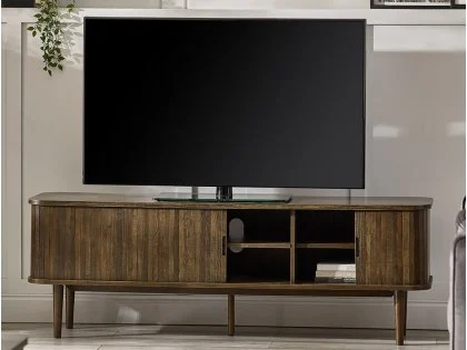 Julian Bowen Arya Dark Oak 2 Door TV Cabinet