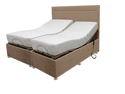 Komfi PureProfile True Air Electric Adjustable 6ft Super king Size Bed (2 x 3ft)