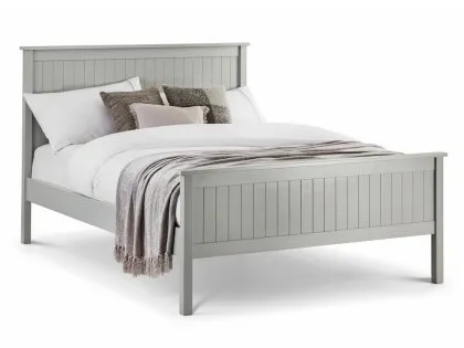 Julian Bowen Maine 4ft6 Double Dove Grey Wooden Bed Frame