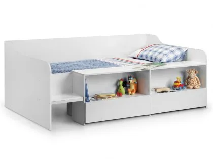 Julian Bowen Stella 3ft Single White Cabin Bed Frame