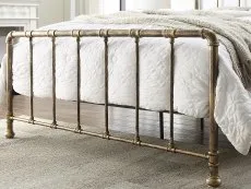 Flintshire Furniture Flintshire Kinnerton 4ft6 Double Antique Bronze Metal Bed Frame