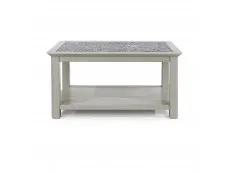 Core Products Core Perth Grey Painted with Grey Stone Inset Coffee Table