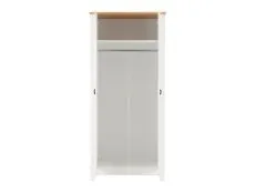 Seconique Seconique Ludlow White and Oak 3 Piece Bedroom Furniture Package