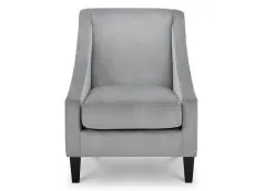 Julian Bowen Julian Bowen Maison Grey Velvet Accent Chair