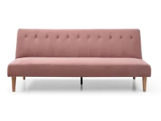 Kyoto Kyoto Corin Dusky Pink Velvet Sofa Bed
