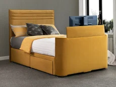 Sweet Dreams Sweet Dreams Vision Chic 4ft6 Double Fabric TV Divan Bed