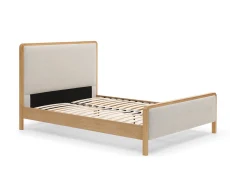 Kyoto Kyoto Archie 4ft6 Double Grey Fabric Bed Frame