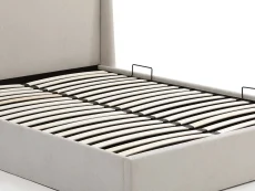 Kyoto Kyoto Denver 4ft6 Double Natural Fabric Ottoman Bed Frame