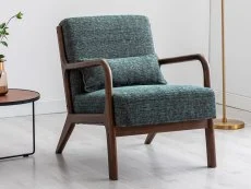 Kyoto Kyoto Inca Green Fabric Accent Chair
