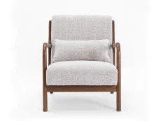 Kyoto Kyoto Inca Natural Fabric Accent Chair