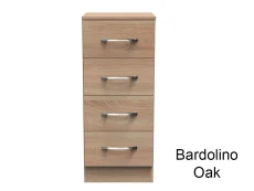 Welcome Welcome Avon 4 Drawer Tall Narrow Chest of Drawers (Assembled)