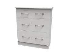 Welcome Welcome Avon 3 Drawer Deep Chest of Drawers (Assembled)