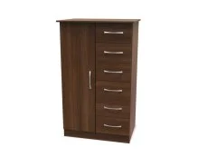 Welcome Welcome Avon Childrens Small 1 Door 6 Drawer Wardrobe (Assembled)