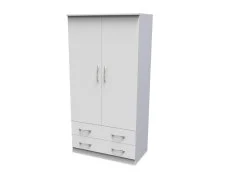 Welcome Welcome Avon 3ft 2 Door 2 Drawer Double Wardrobe (Assembled)
