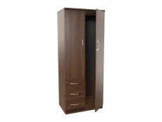 Welcome Welcome Avon 2ft6 2 Door 3 Drawer Double Wardrobe (Assembled)