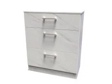 Welcome Welcome Devon 3 Drawer Deep Chest of Drawers (Assembled)