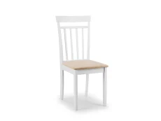 Julian Bowen Coast White Wooden Dining Chair