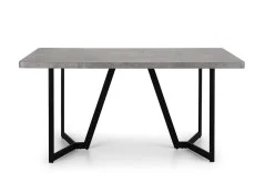 Julian Bowen Julian Bowen Miller 160cm Concrete Effect Dining Table