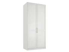LPD Austen White 2 Door Wardrobe