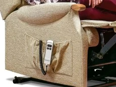 Sherborne Upholstery Sherborne Lynton Knuckle Fabric Riser Recliner Chair