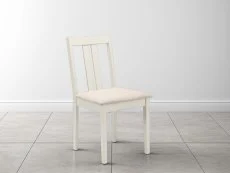 Julian Bowen Julian Bowen Rufford Ivory Wooden Dining Chair