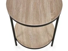 Julian Bowen Julian Bowen Tribeca Sonoma Oak Round Lamp Table