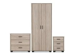 Seconique Seconique Oliver Light Oak 3 Piece Bedroom Furniture Package