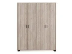 Seconique Seconique Oliver Light Oak 4 Piece Large Bedroom Furniture Package