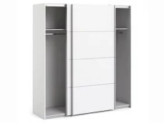 Furniture To Go Clearance - Furniture To Go Verona White Sliding Door Large Double Wardrobe