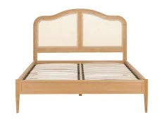 Birlea Furniture & Beds Birlea Leonie 5ft King Size Rattan Oak Wooden Bed Frame