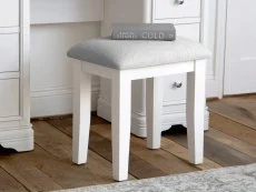 ASC ASC Suffolk White Dressing Table Stool