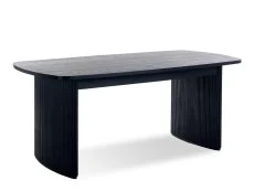 Julian Bowen Julian Bowen Louis 180cm Black Ash Extending Dining Table