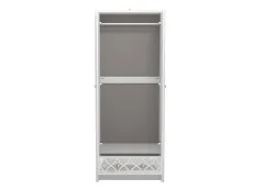 GFW GFW Arianna 2 Door 1 Drawer White Wooden Wardrobe