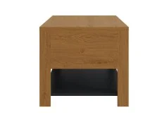 GFW GFW Leon Oak and Anthracite Coffee Table With LED Lighting