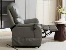 ASC ASC Newton Dual Motor Leather Riser Recliner Chair