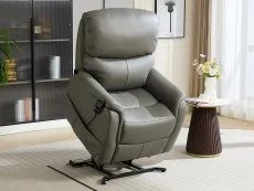 ASC ASC Newton Dual Motor Leather Riser Recliner Chair