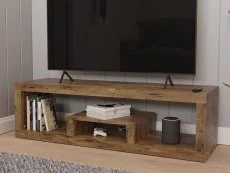 GFW GFW Jakarta Mango Wood Effect Low TV Unit