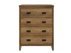 GFW GFW Boston Knotty Oak Effect 3 Piece Bedroom Set