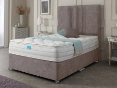 Willow & Eve Willow & Eve Bed Co. Thermacool Gel Pocket 2000 Pillowtop 5ft King Size Divan Bed