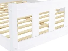 LPD LPD Havana 5ft King Size White Wooden Bed Frame