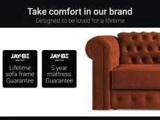 Jay-Be Jay-Be Chesterfield 3 Seater Sofa Bed