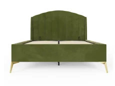 GFW GFW Pettine 4ft6 Double Green Fabric Ottoman Bed Frame