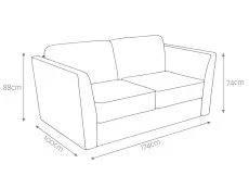 Jay-Be Jay-Be Elegance 2 Seater Sofa Bed