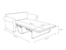 Jay-Be Jay-Be Heritage 2 Seater Sofa Bed