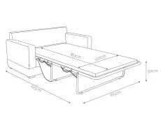 Jay-Be Jay-Be Urban 2 Seater Sofa Bed