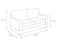 Jay-Be Jay-Be Urban 2 Seater Sofa Bed