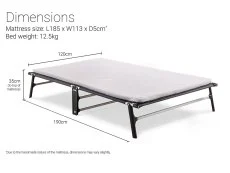 Jay-Be Jay-Be Compact 120cm Folding Guest Bed